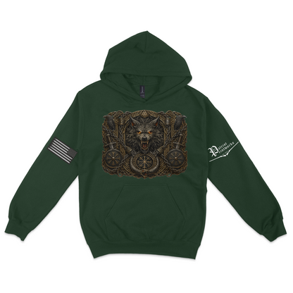 Bound Wolf of Ragnarok Hoodie