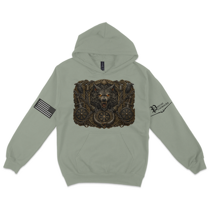 Bound Wolf of Ragnarok Hoodie