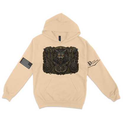 Bound Wolf of Ragnarok Hoodie
