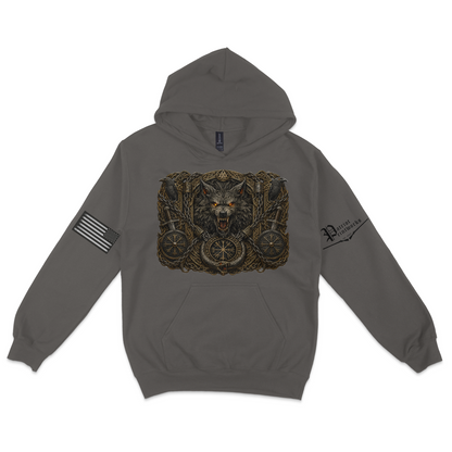 Bound Wolf of Ragnarok Hoodie