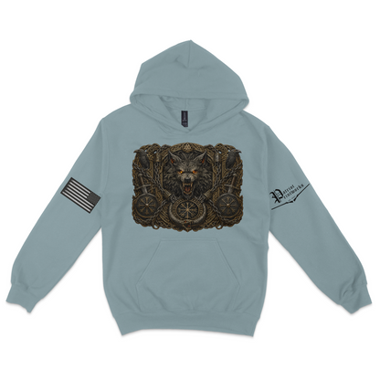 Bound Wolf of Ragnarok Hoodie