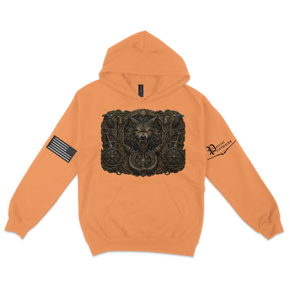 Bound Wolf of Ragnarok Hoodie