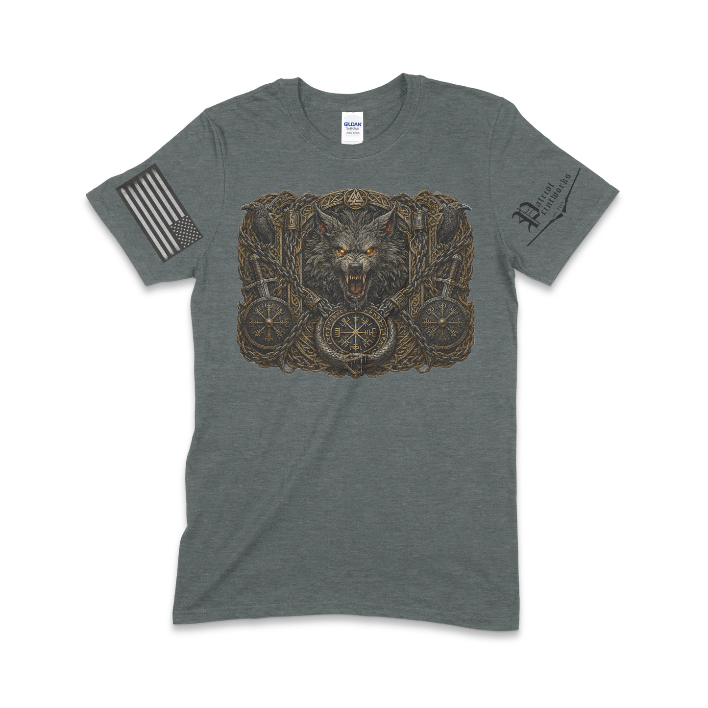 Bound Wolf of Ragnarok T-Shirt