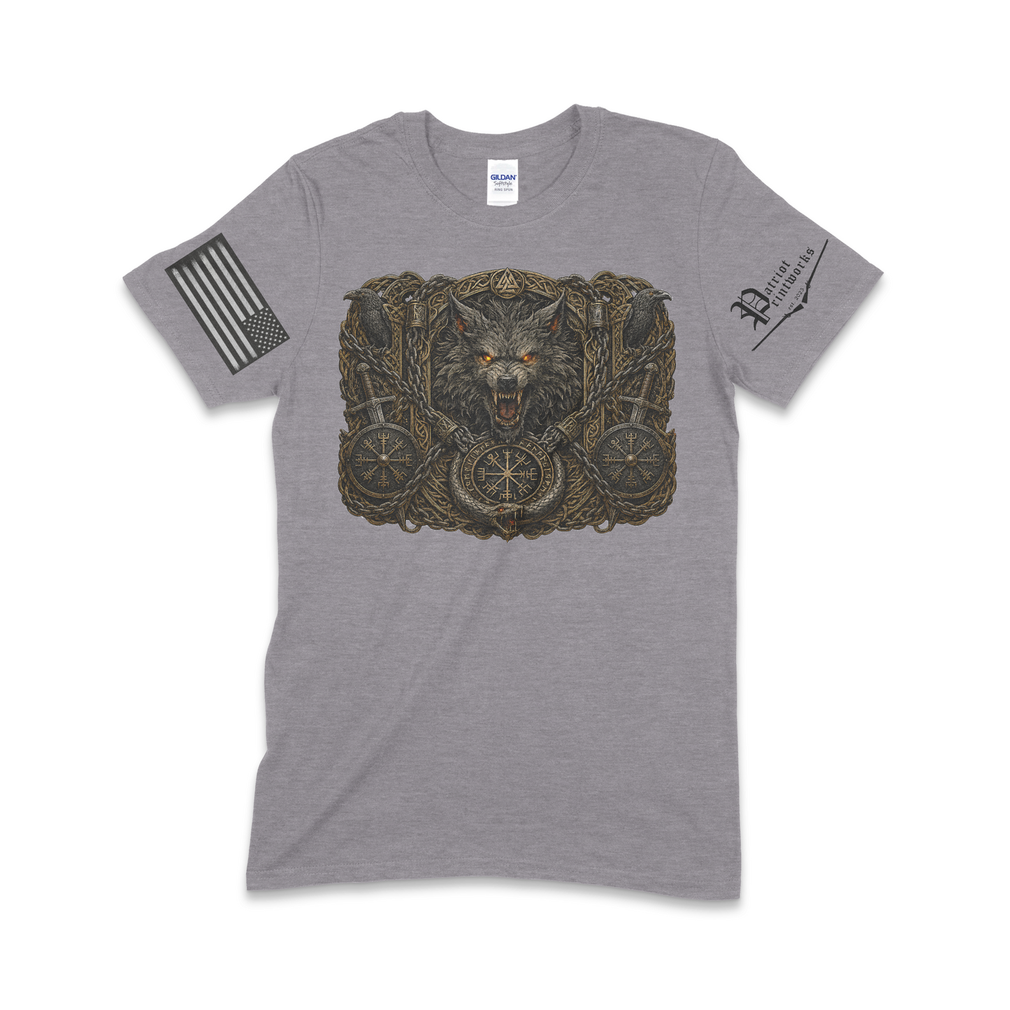 Bound Wolf of Ragnarok T-Shirt