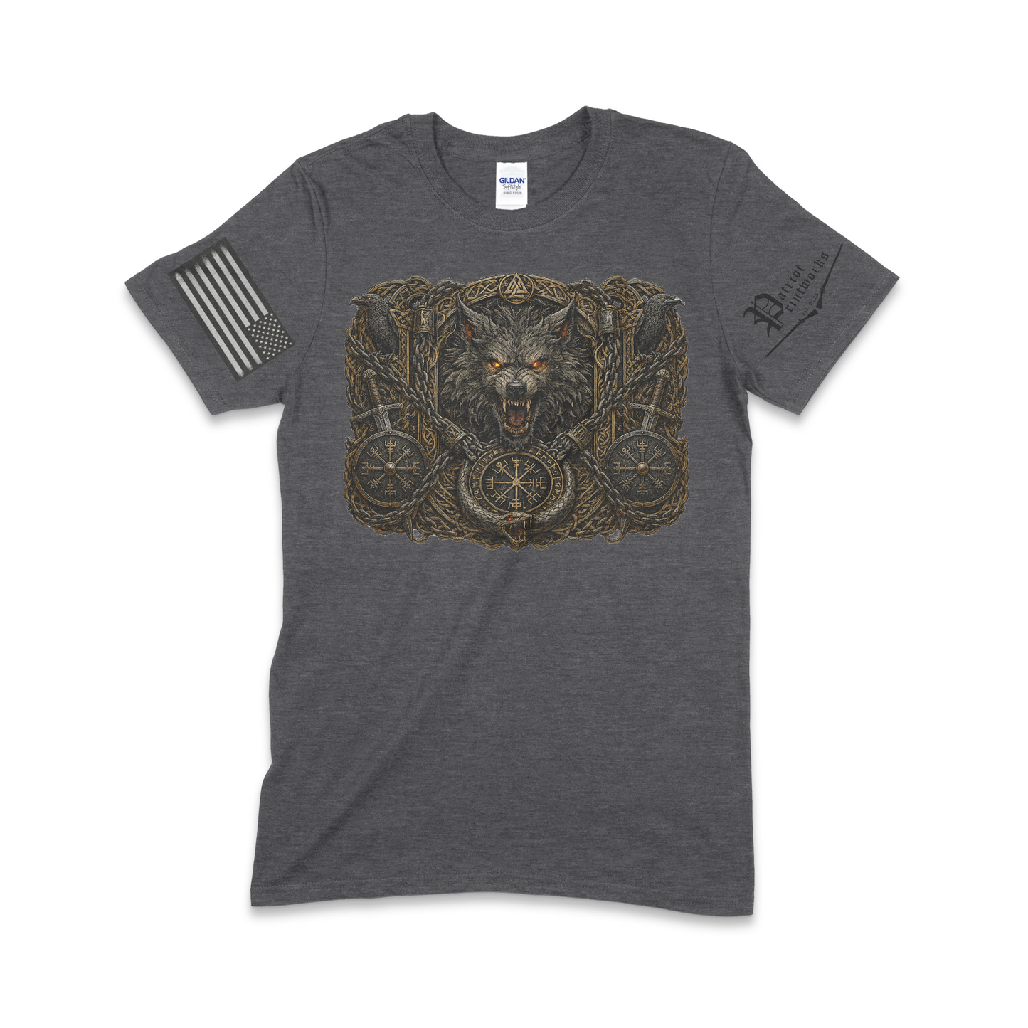 Bound Wolf of Ragnarok T-Shirt
