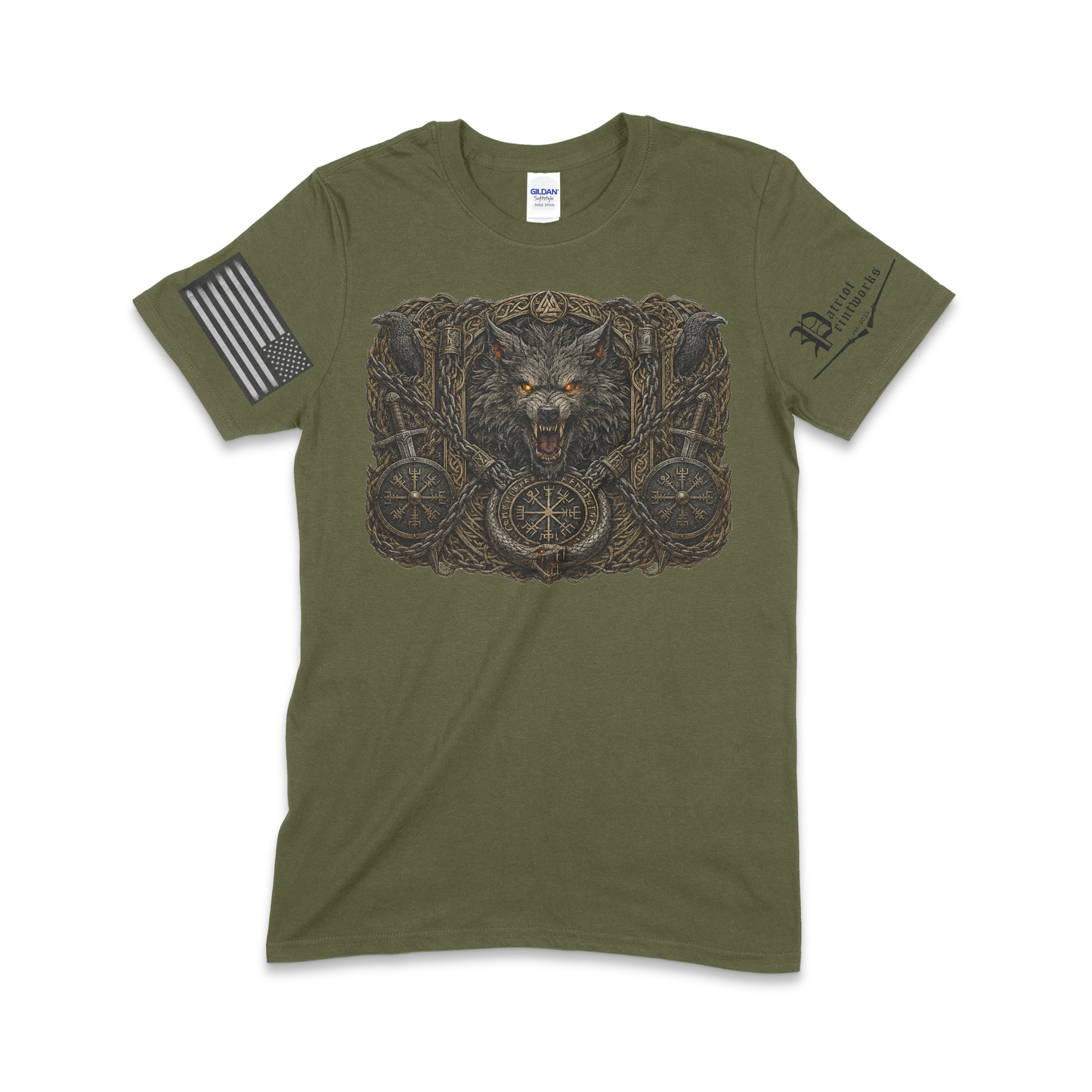 Bound Wolf of Ragnarok T-Shirt