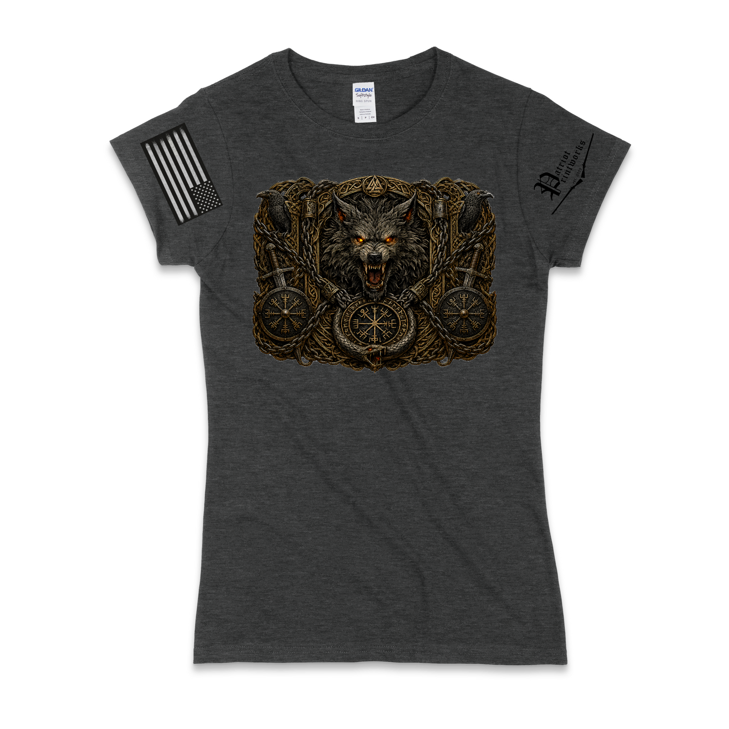 Bound Wolf of Ragnarok Women's T-Shirt