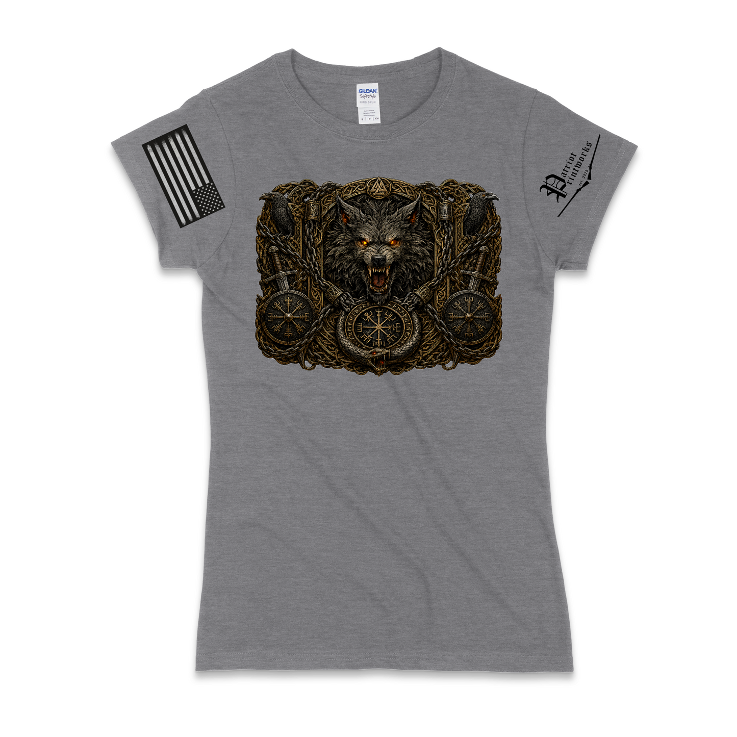 Bound Wolf of Ragnarok Women's T-Shirt
