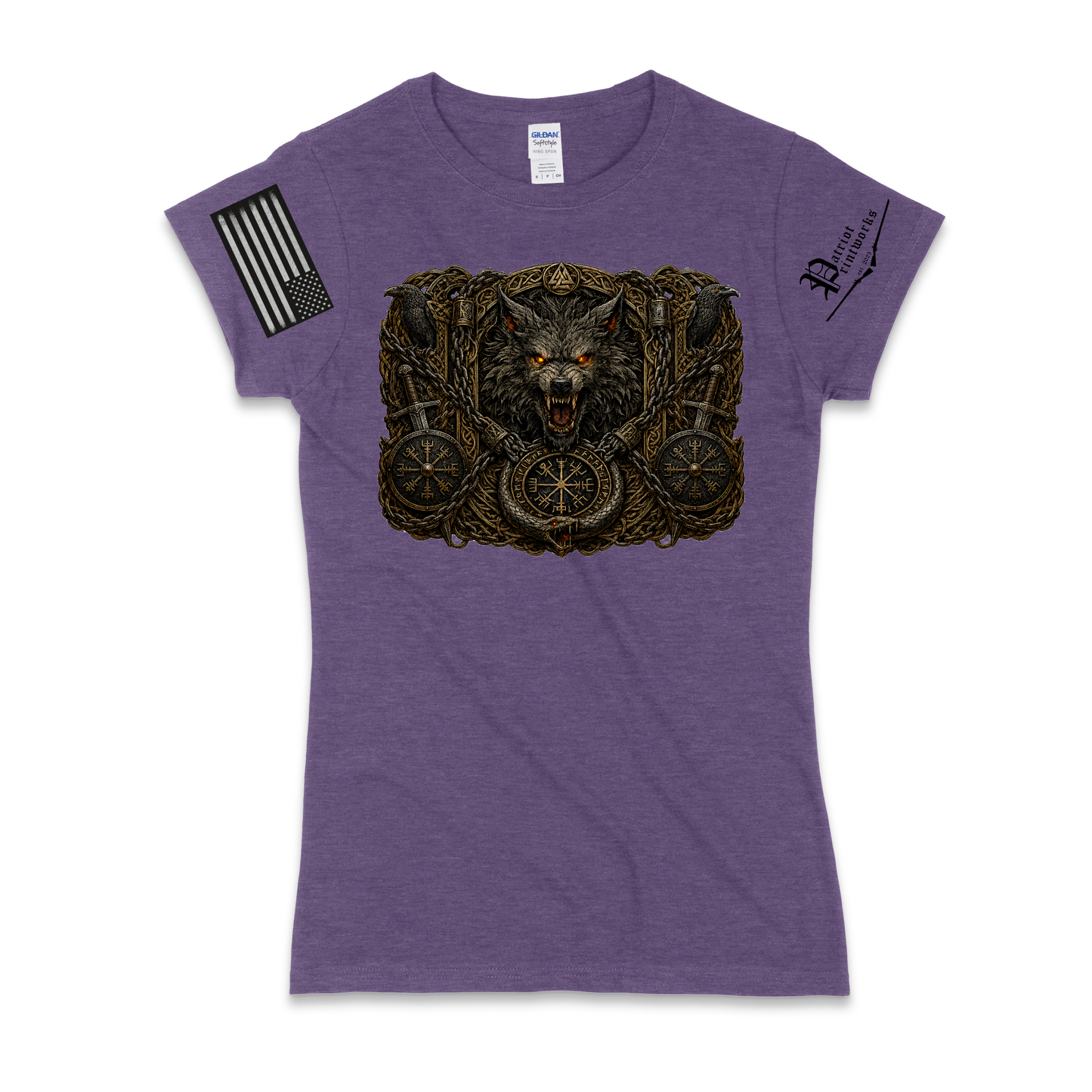 Bound Wolf of Ragnarok Women's T-Shirt