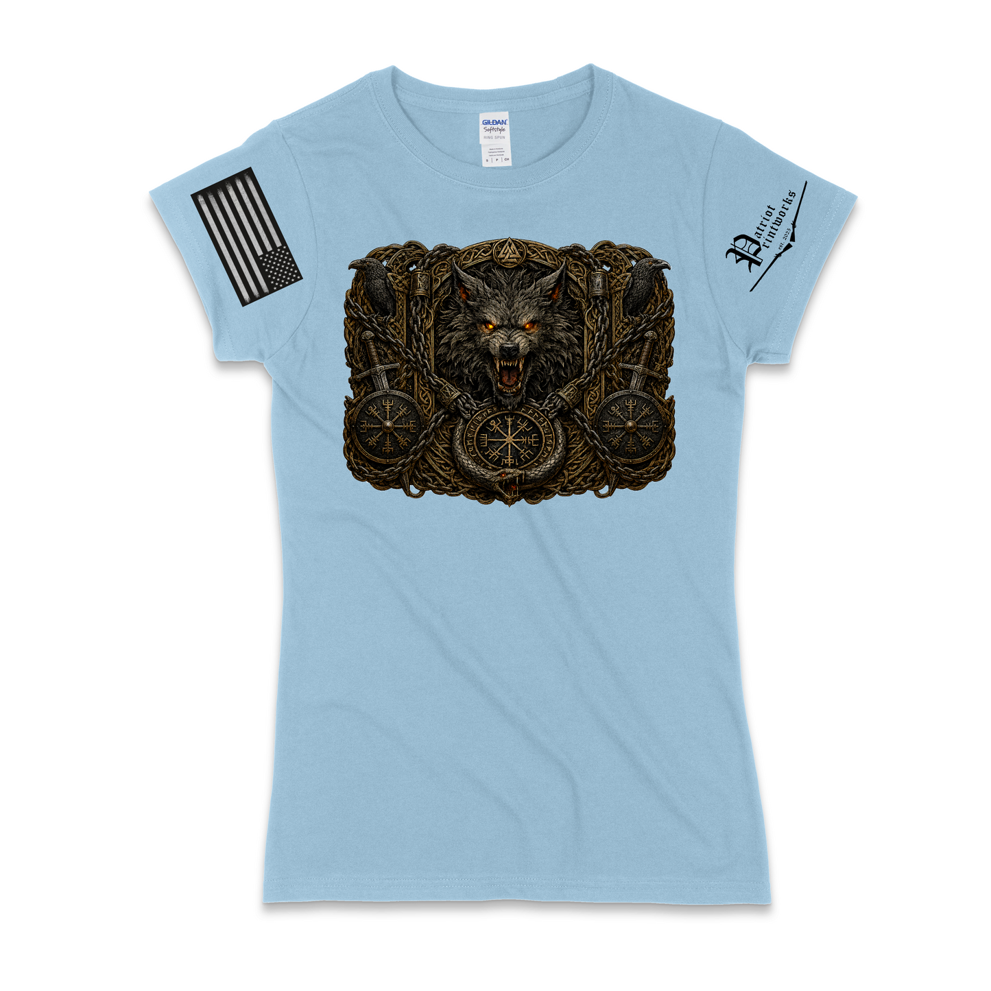 Bound Wolf of Ragnarok Women's T-Shirt
