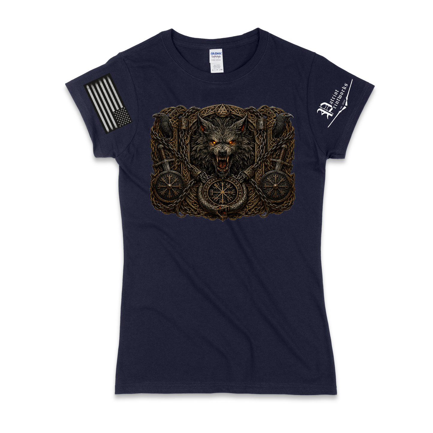 Bound Wolf of Ragnarok Women's T-Shirt