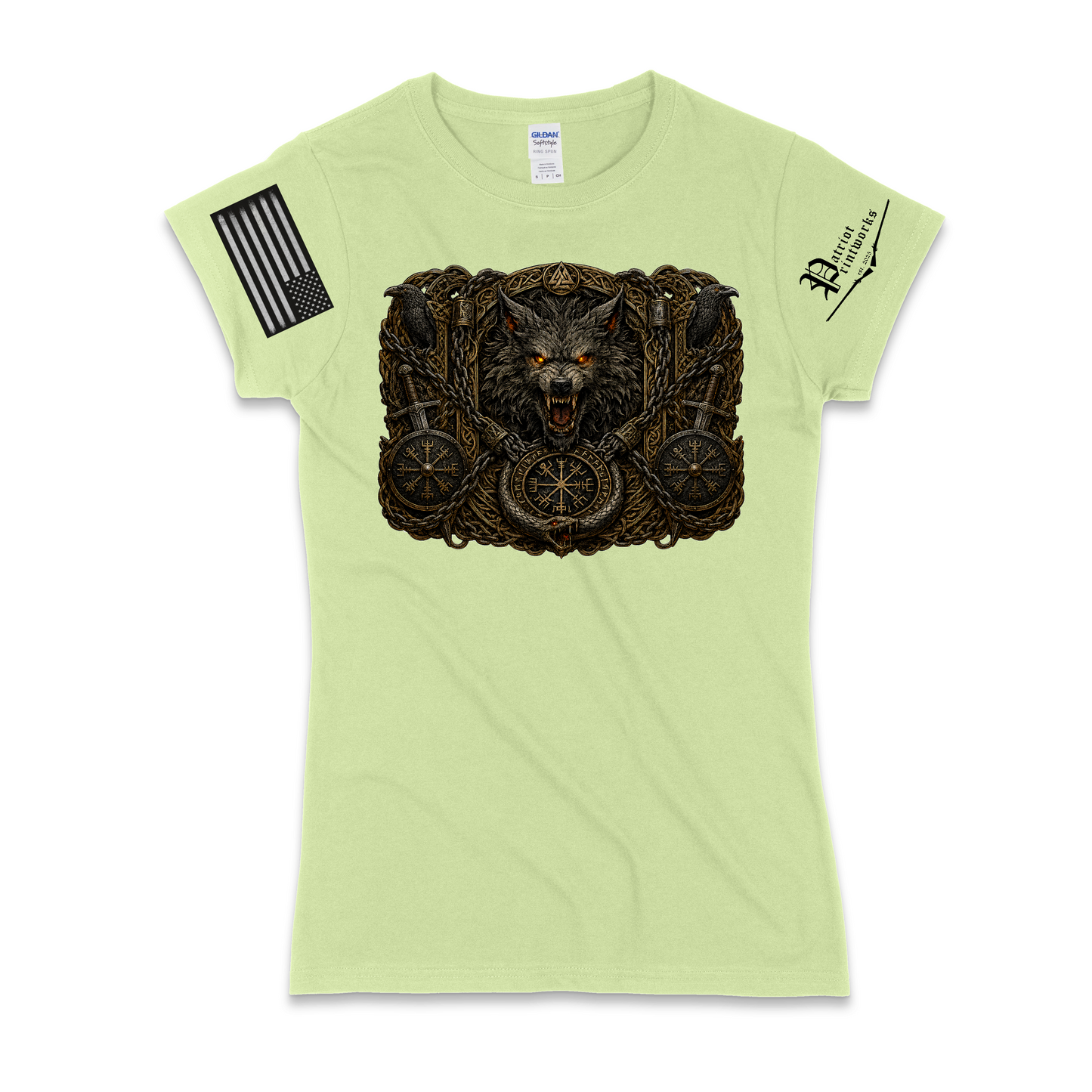 Bound Wolf of Ragnarok Women's T-Shirt