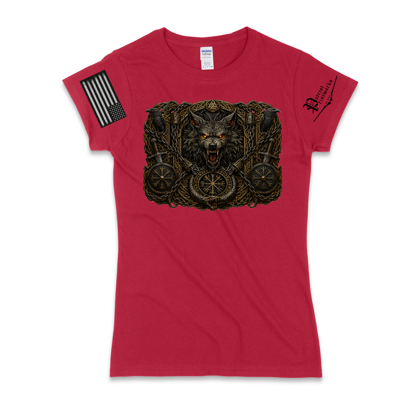 Bound Wolf of Ragnarok Women's T-Shirt
