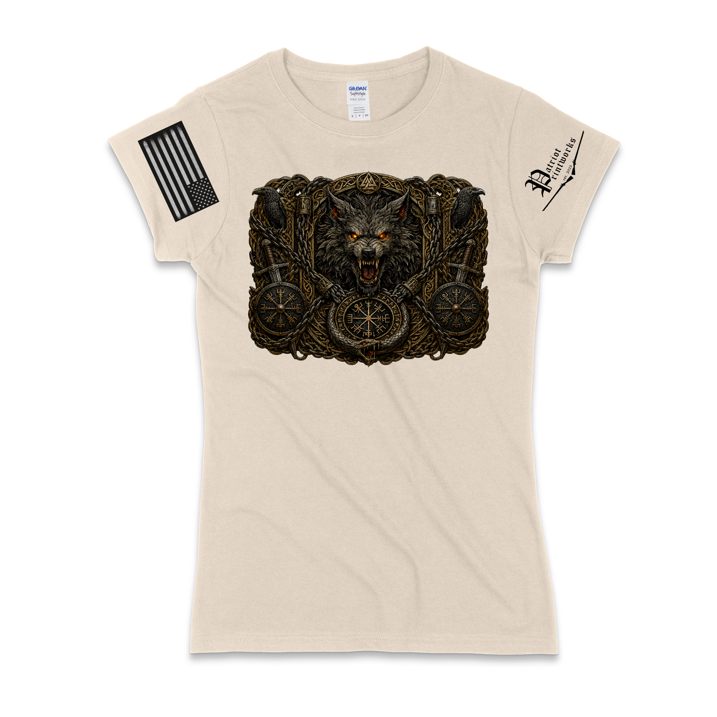 Bound Wolf of Ragnarok Women's T-Shirt