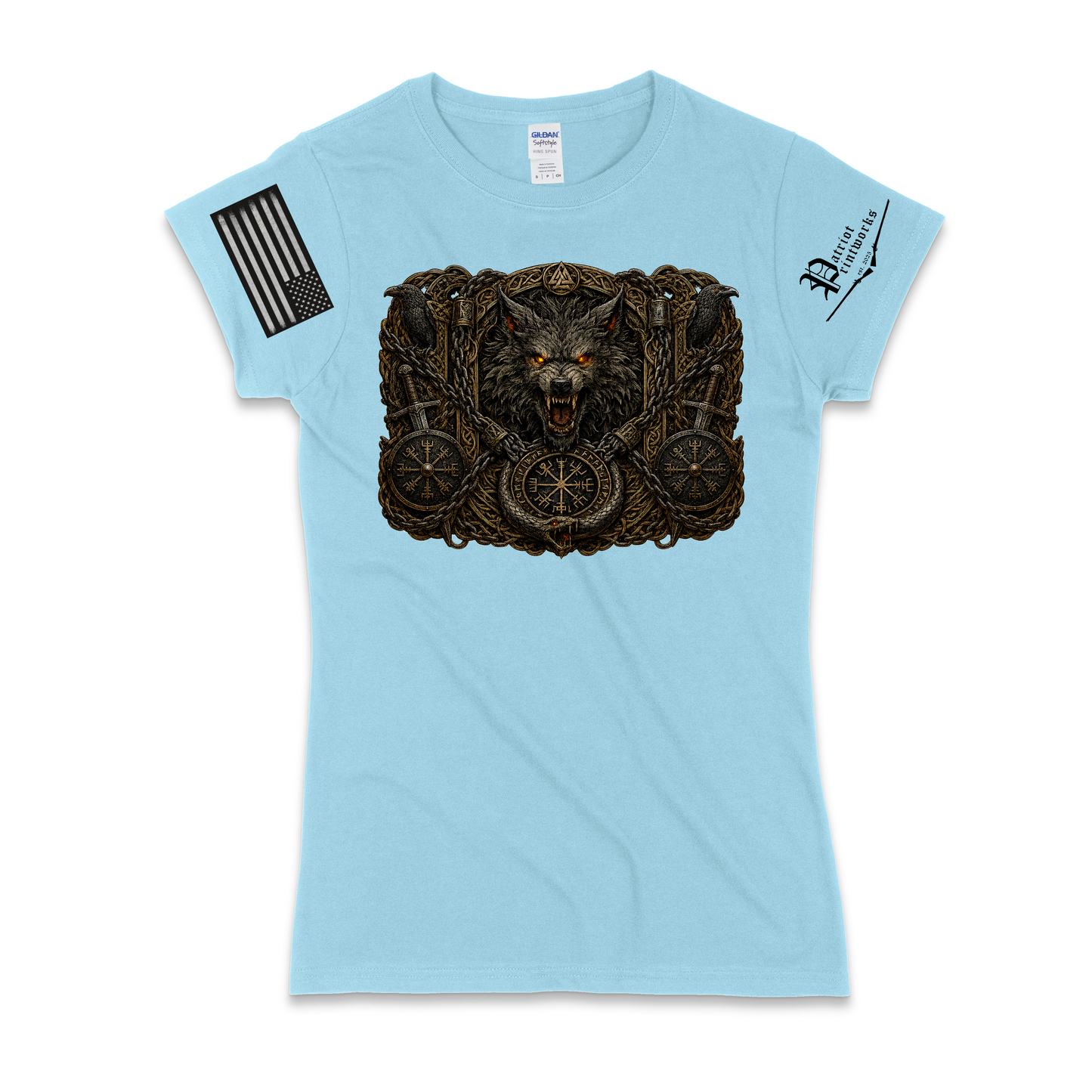 Bound Wolf of Ragnarok Women's T-Shirt