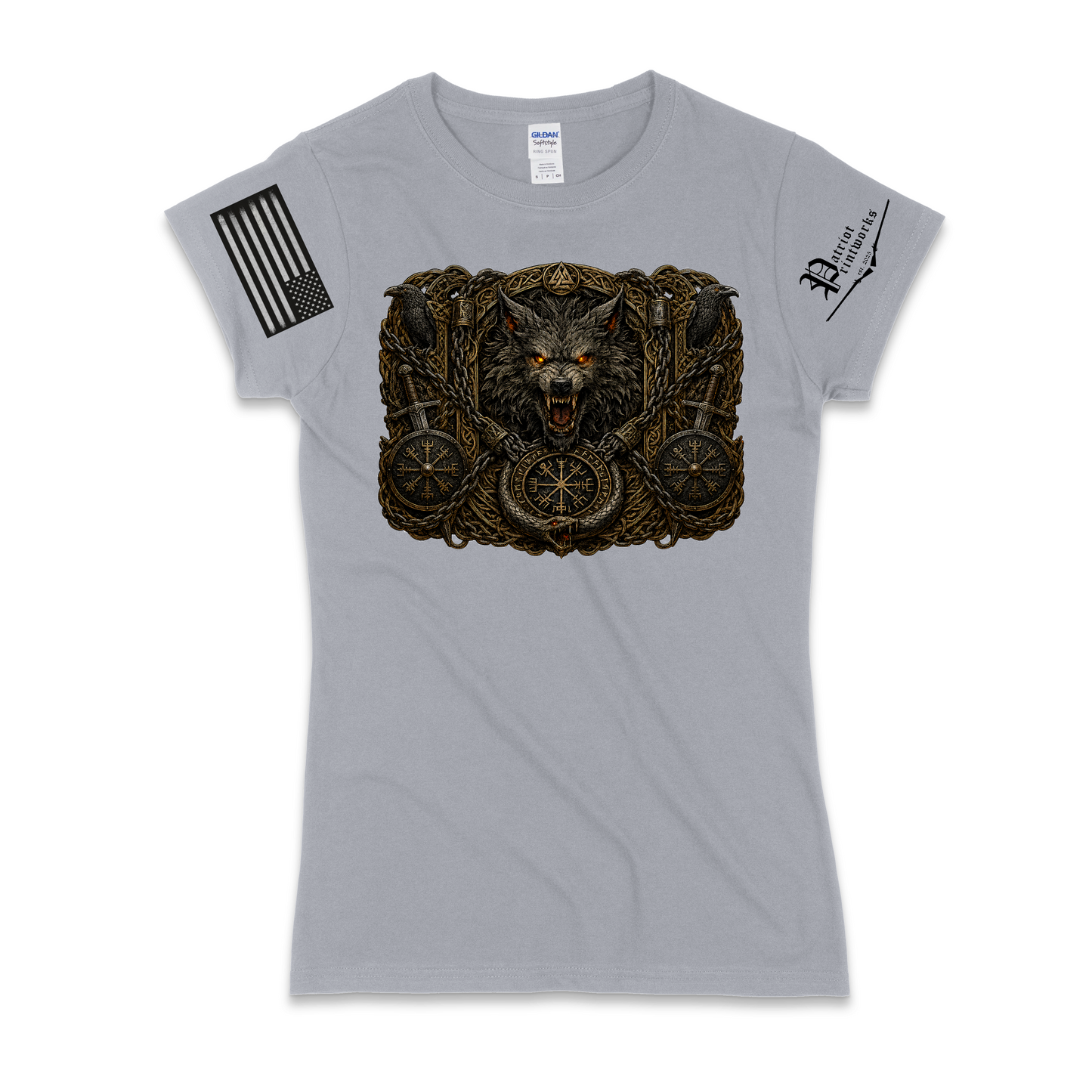 Bound Wolf of Ragnarok Women's T-Shirt