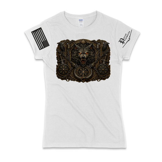 Bound Wolf of Ragnarok Women's T-Shirt
