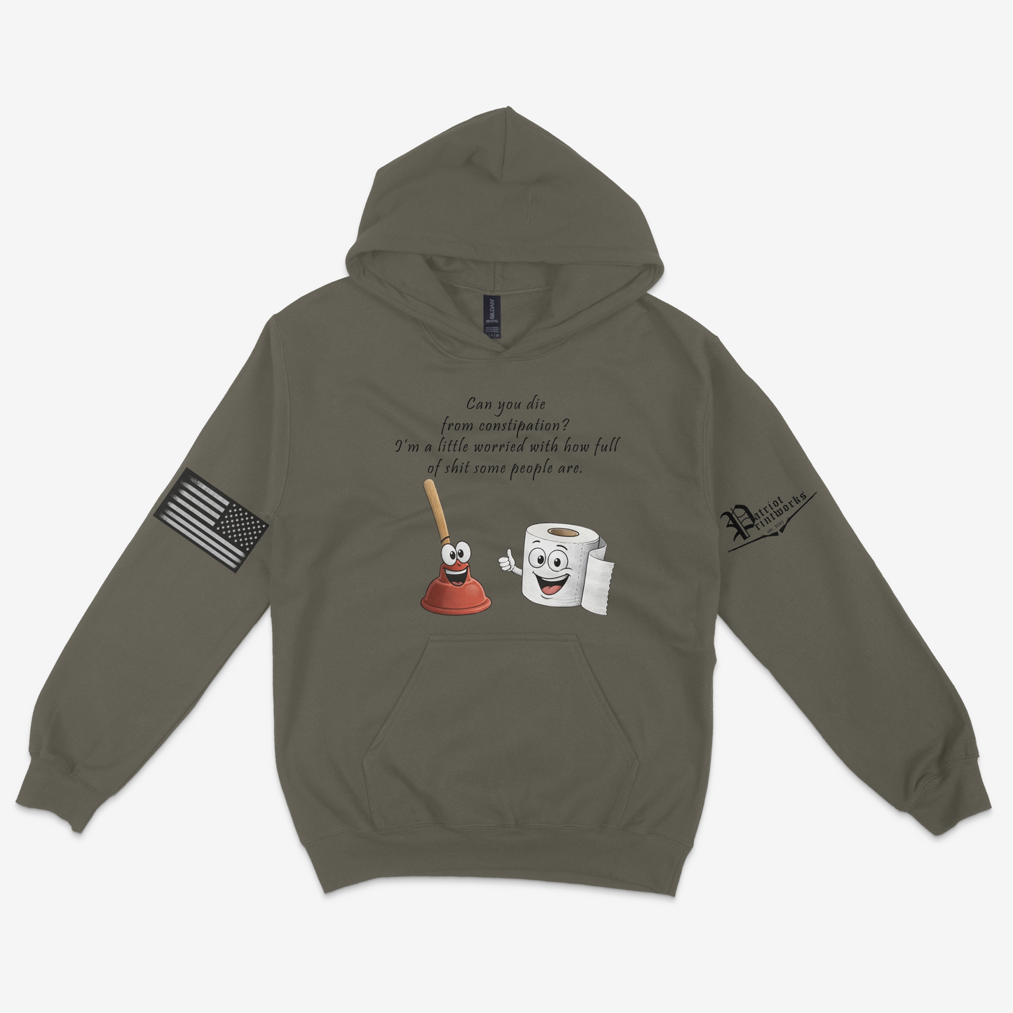 Can You Die From Constipation Hoodie