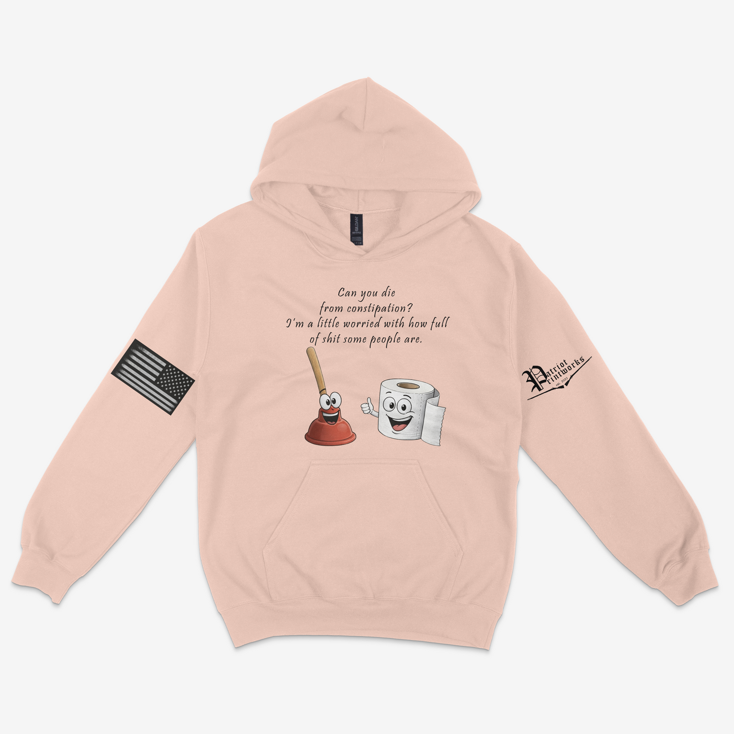 Can You Die From Constipation Hoodie