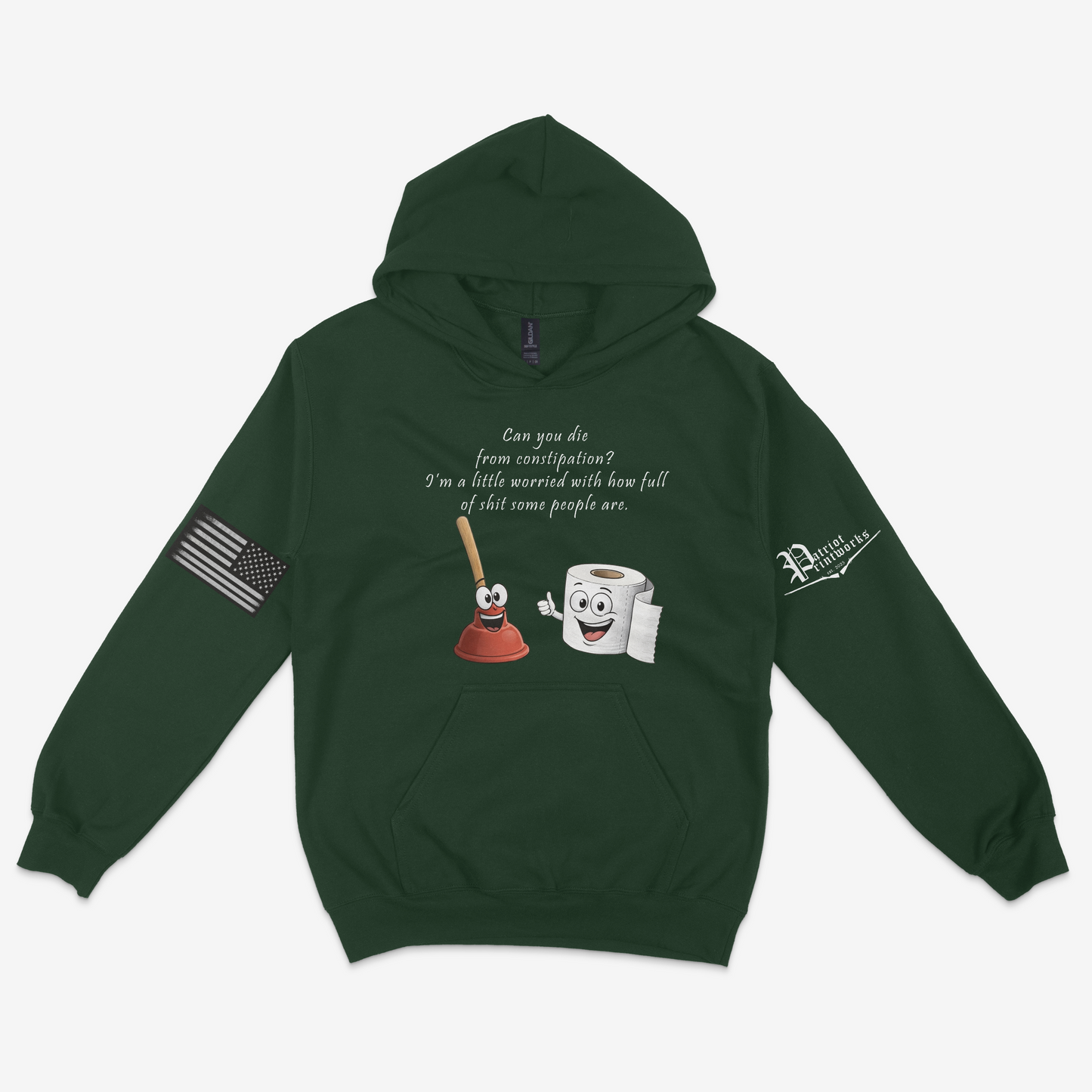 Can You Die From Constipation Hoodie