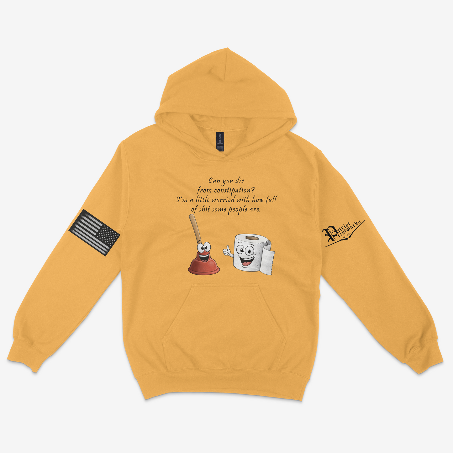 Can You Die From Constipation Hoodie