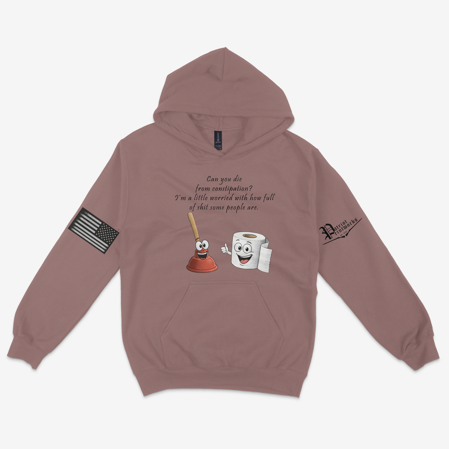 Can You Die From Constipation Hoodie