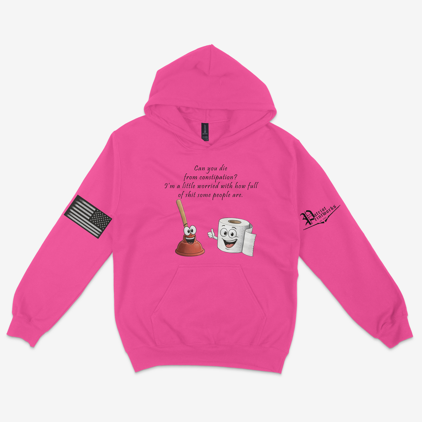 Can You Die From Constipation Hoodie