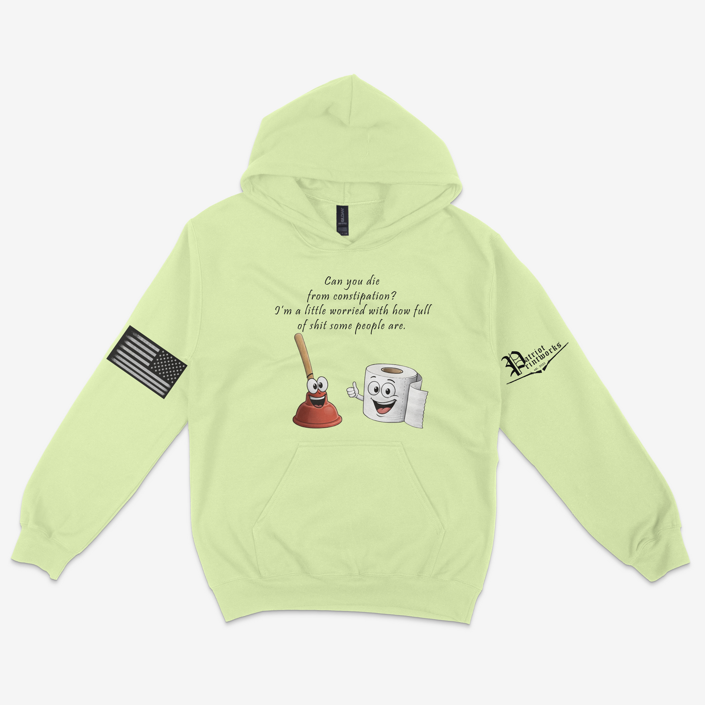 Can You Die From Constipation Hoodie