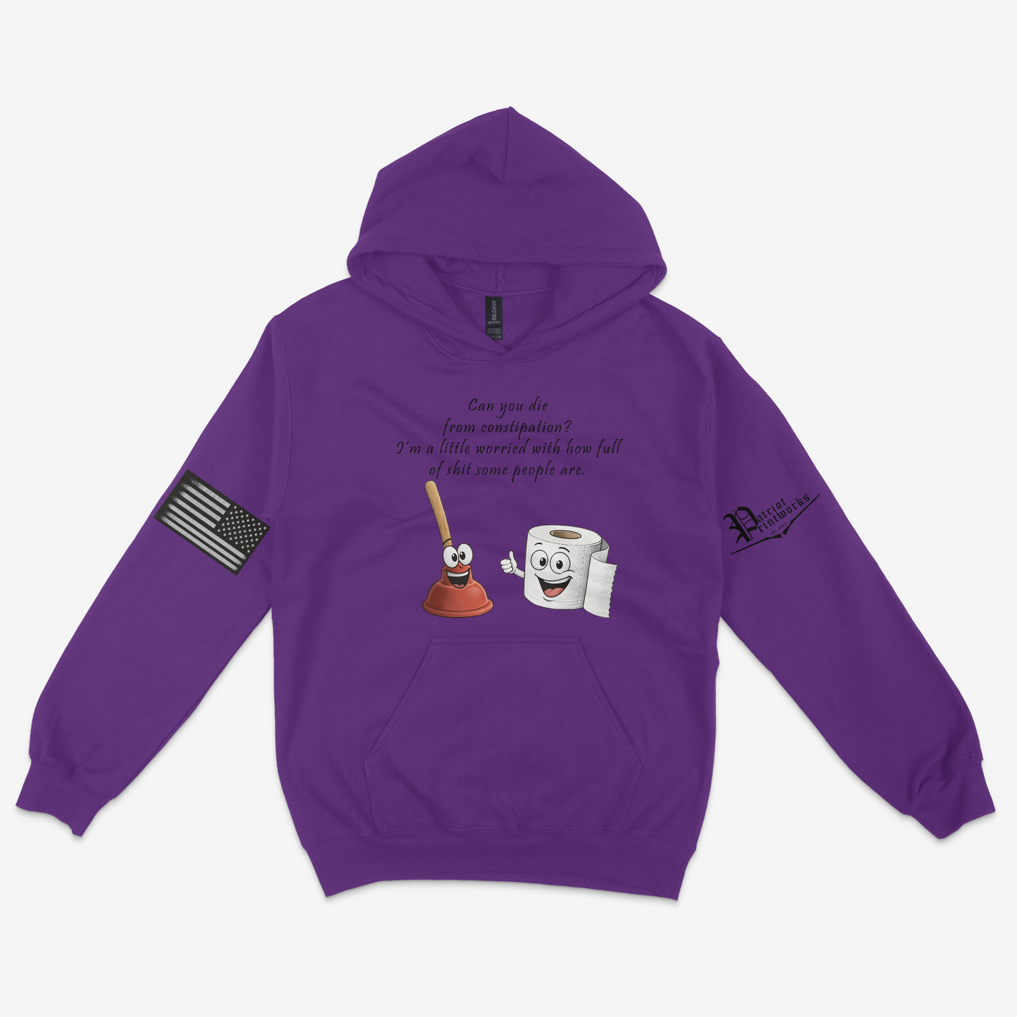 Can You Die From Constipation Hoodie