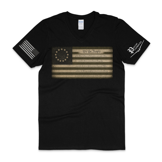 We The People V-Neck T-Shirt