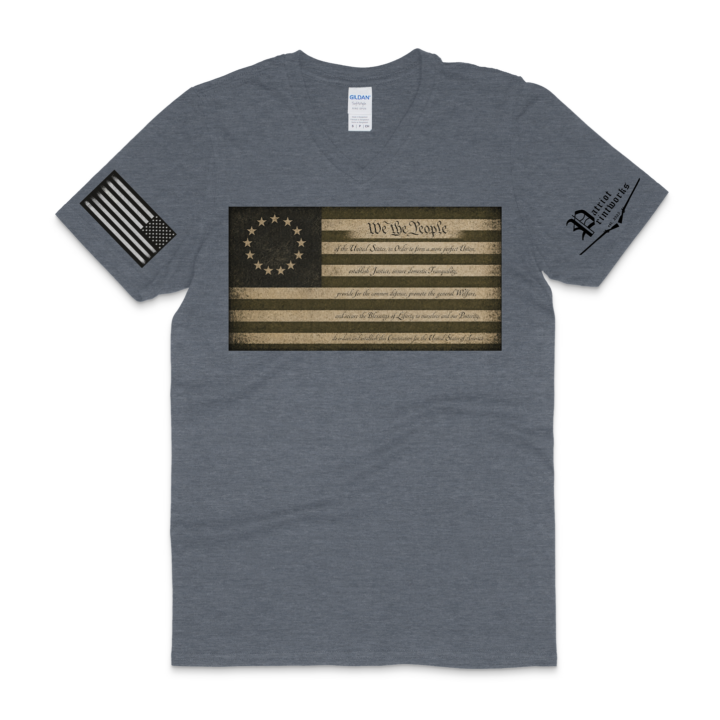 We The People V-Neck T-Shirt
