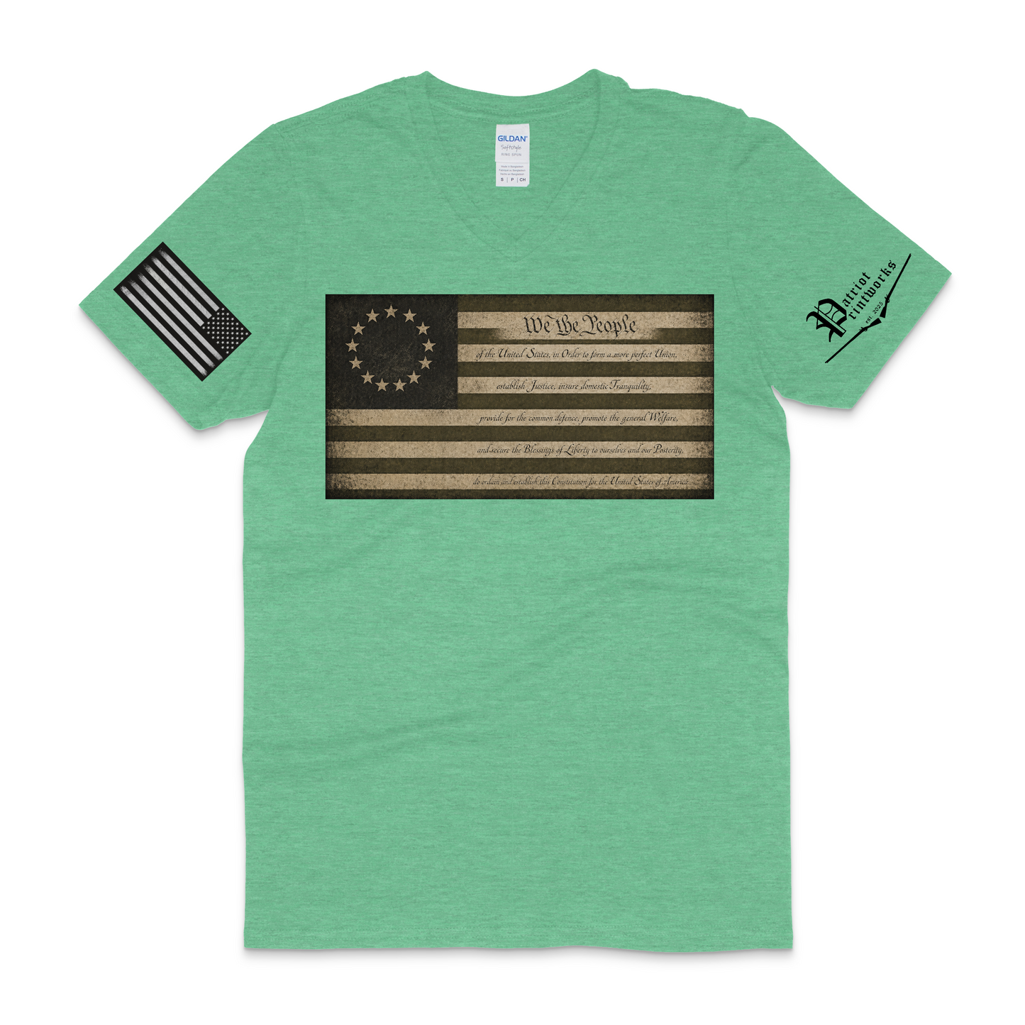 We The People V-Neck T-Shirt