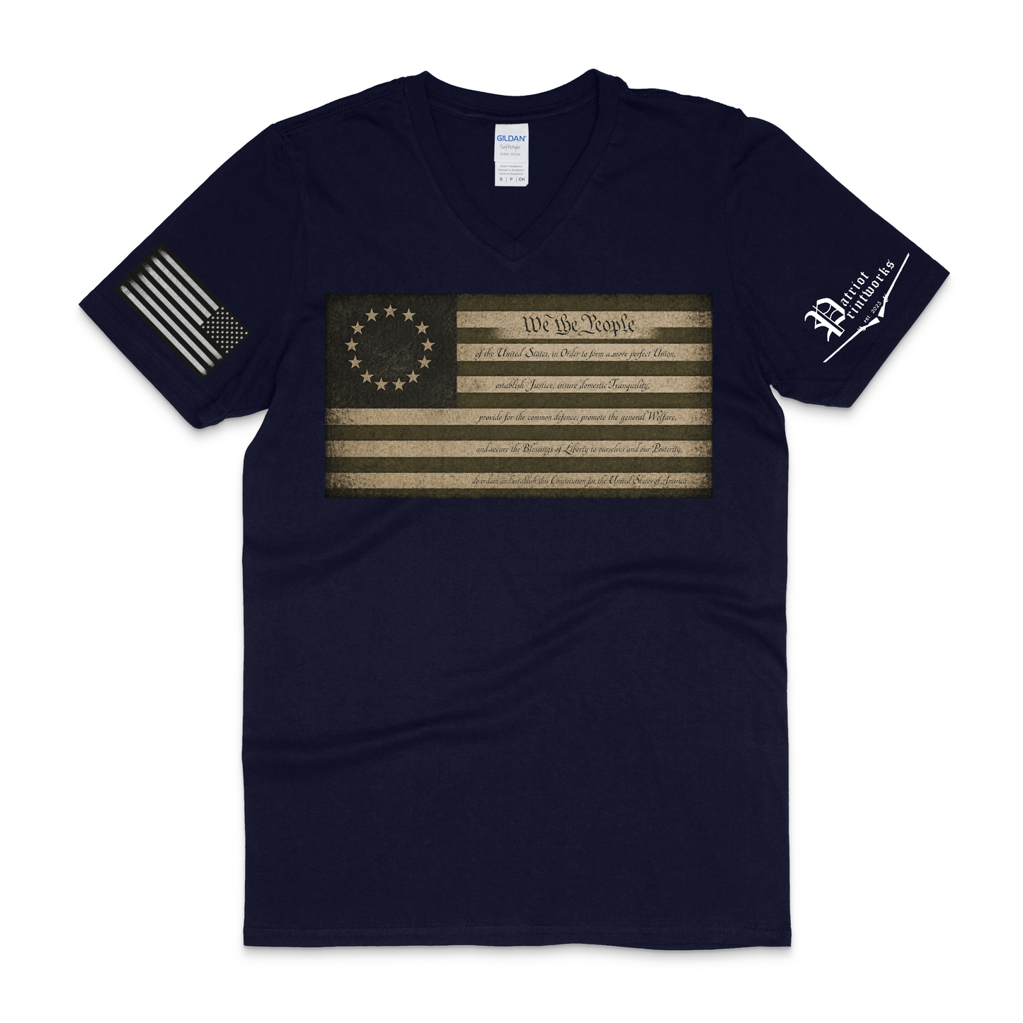 We The People V-Neck T-Shirt