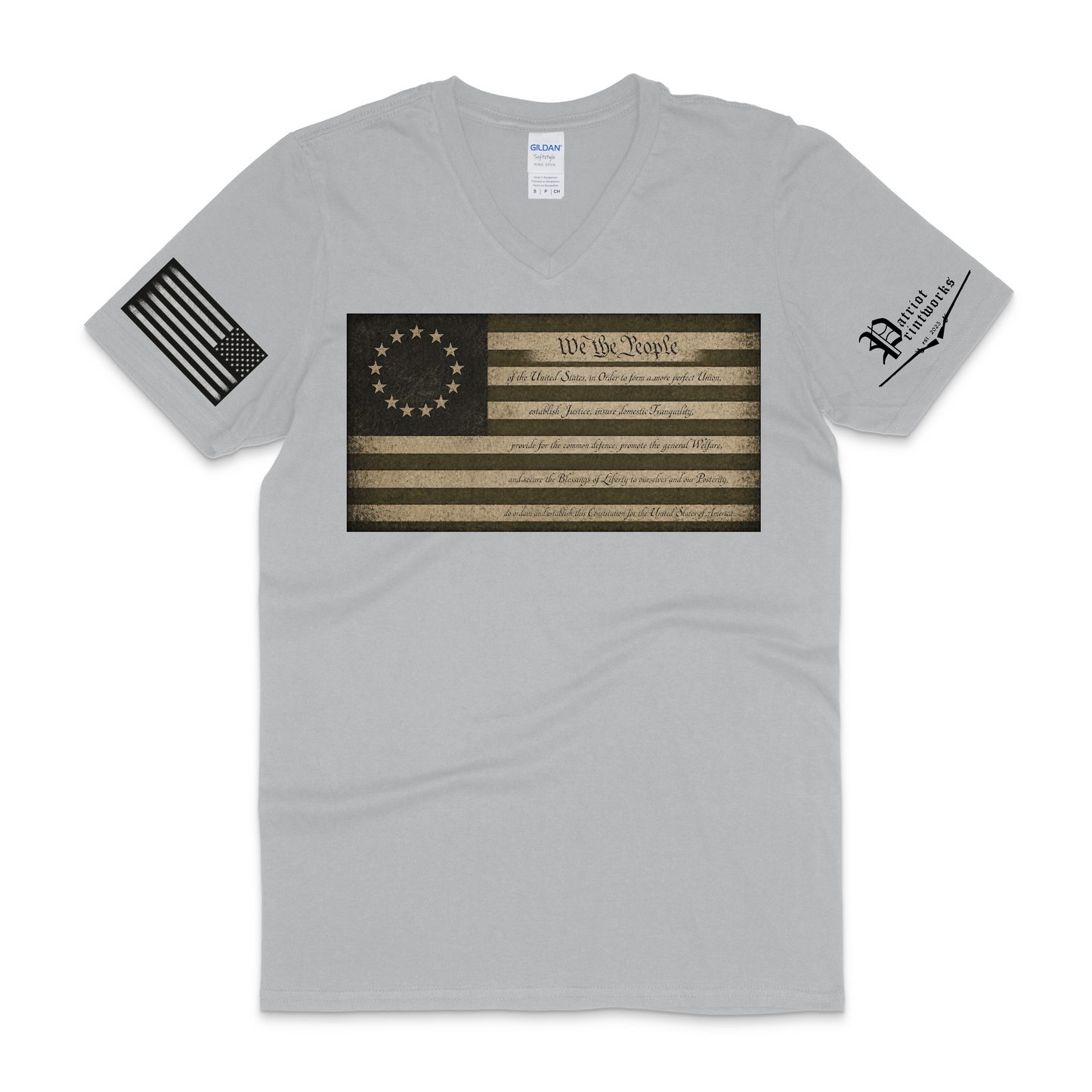 We The People V-Neck T-Shirt