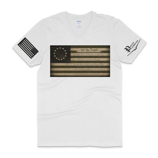 We The People V-Neck T-Shirt