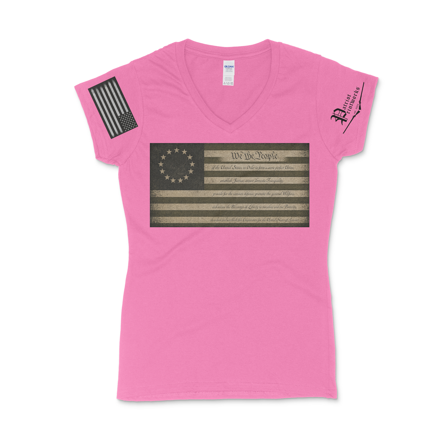 We The People Women's V-Neck T-Shirt