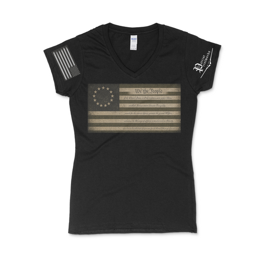 We The People Women's V-Neck T-Shirt