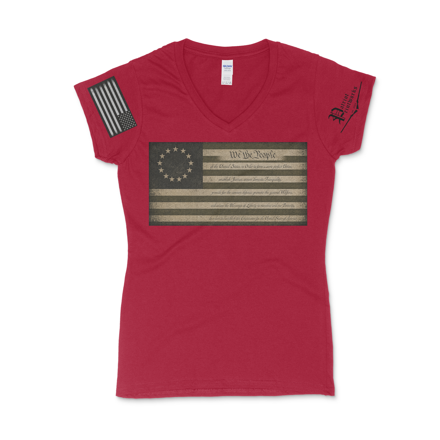 We The People Women's V-Neck T-Shirt