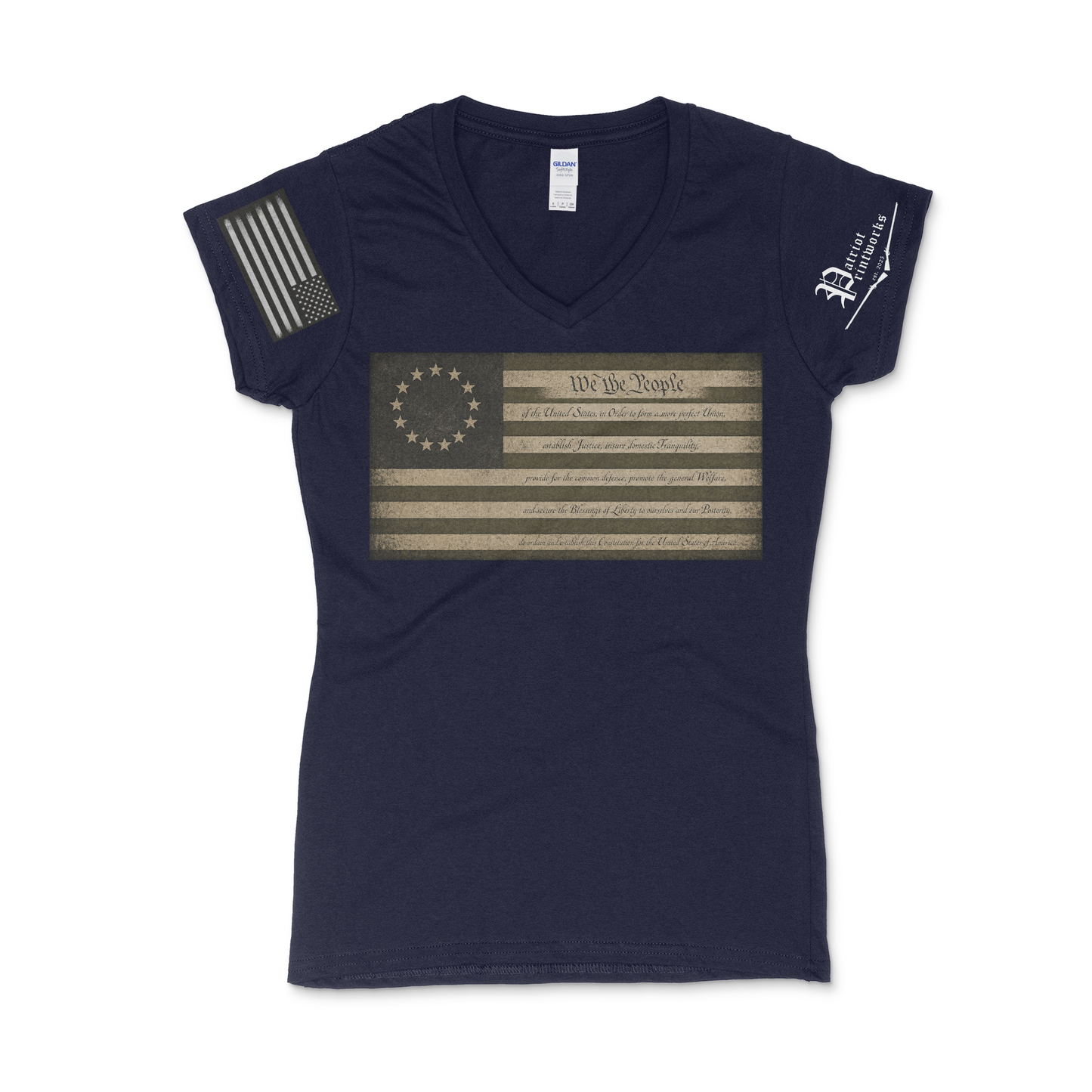 We The People Women's V-Neck T-Shirt