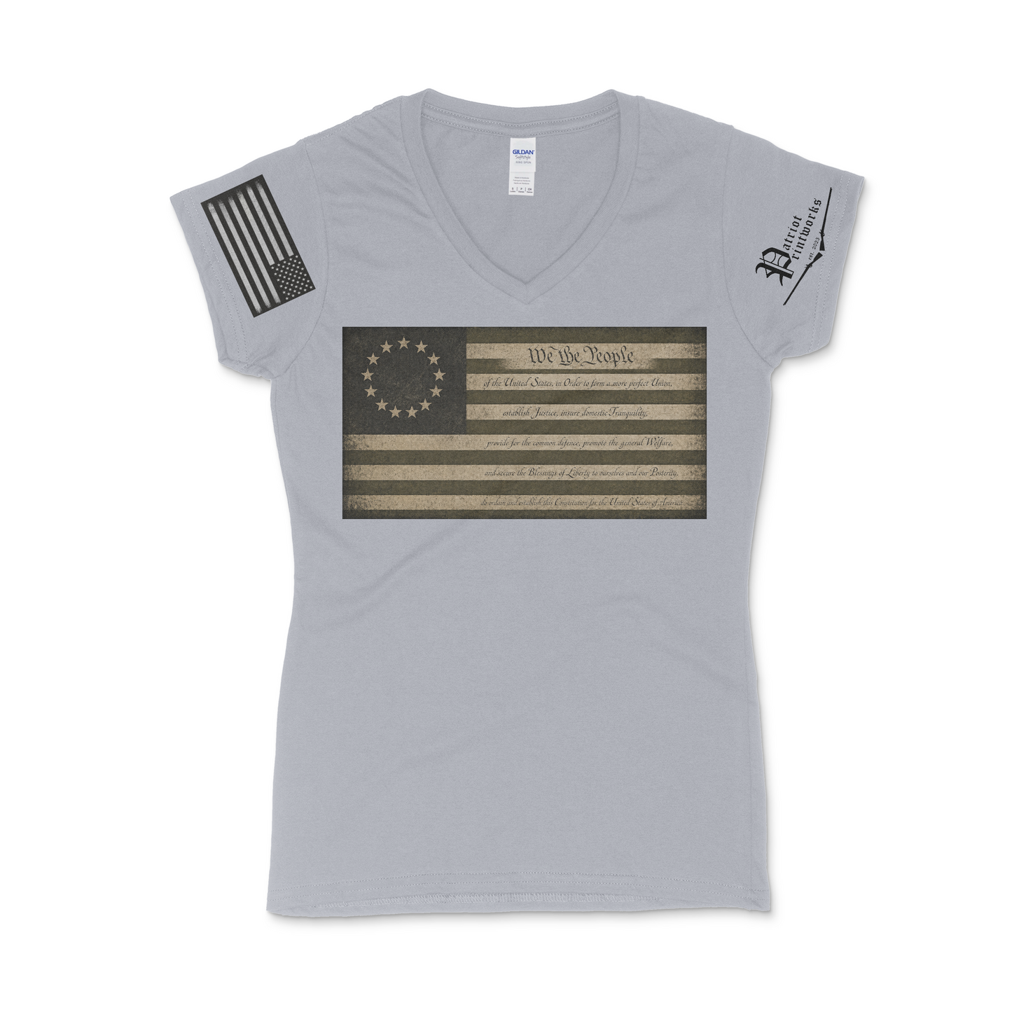 We The People Women's V-Neck T-Shirt