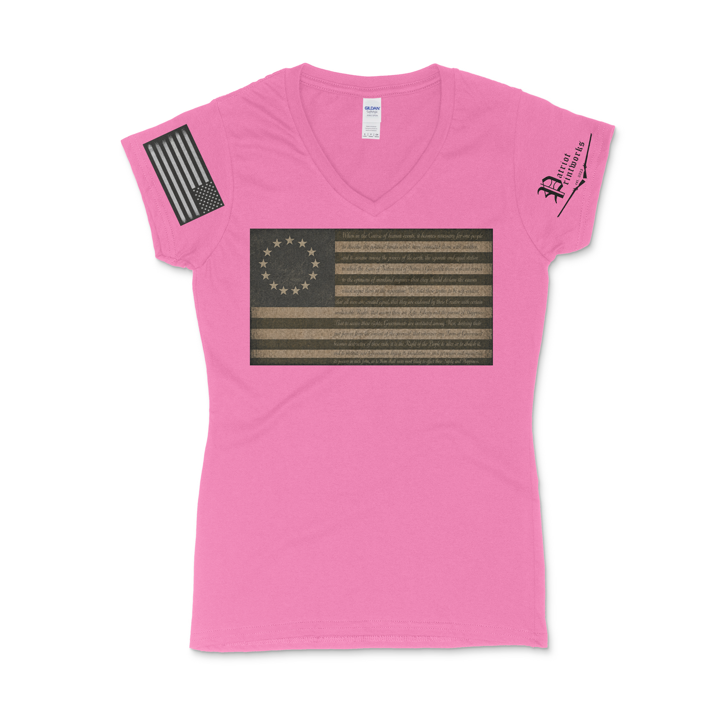 American Independence Women's V-Neck T-Shirt