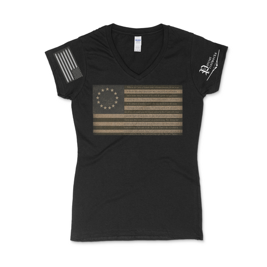 American Independence Women's V-Neck T-Shirt