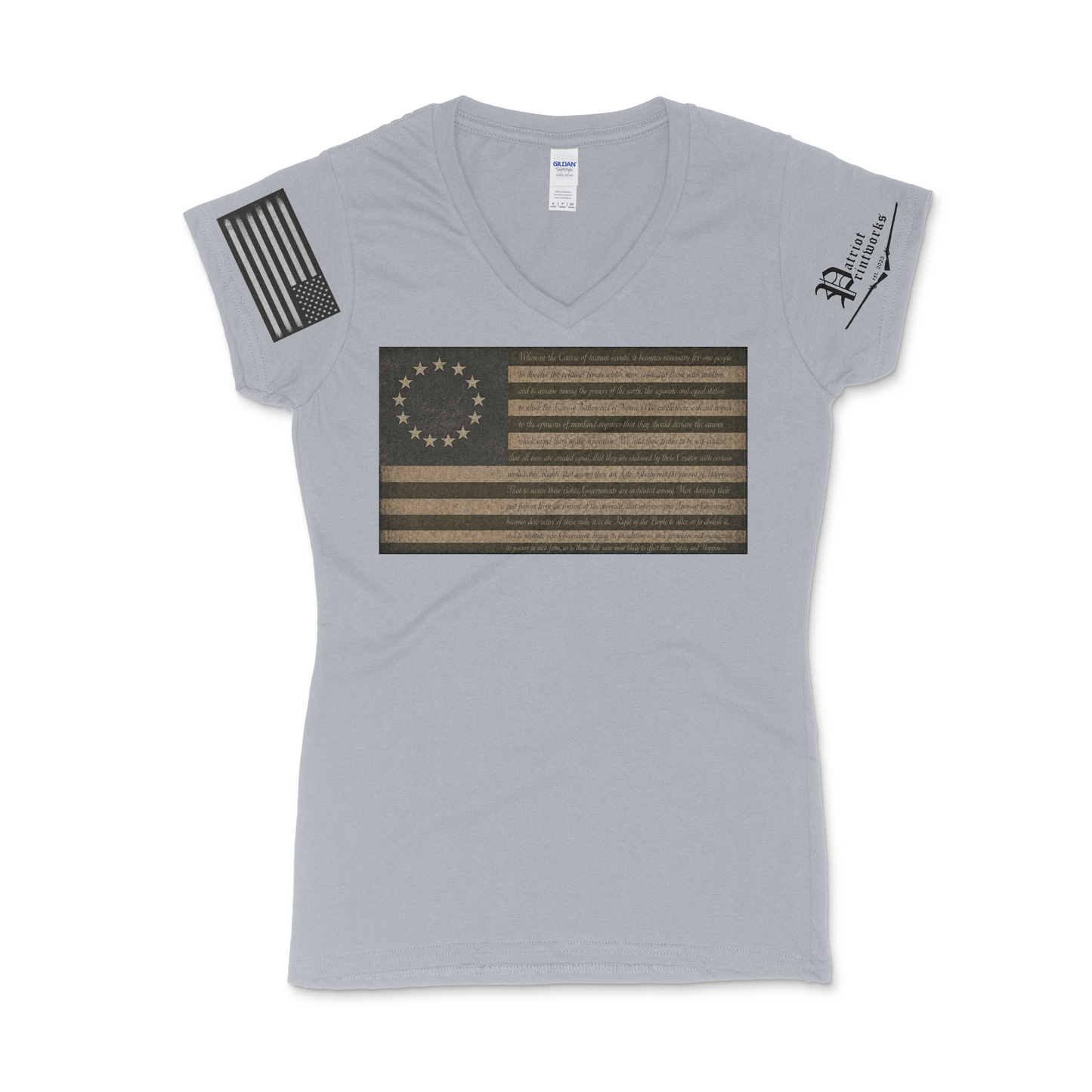 American Independence Women's V-Neck T-Shirt