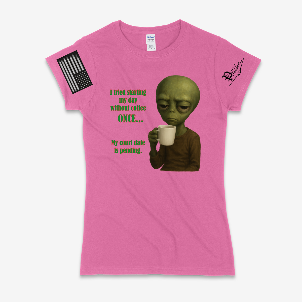 Court Date Pending Ladies T-Shirt