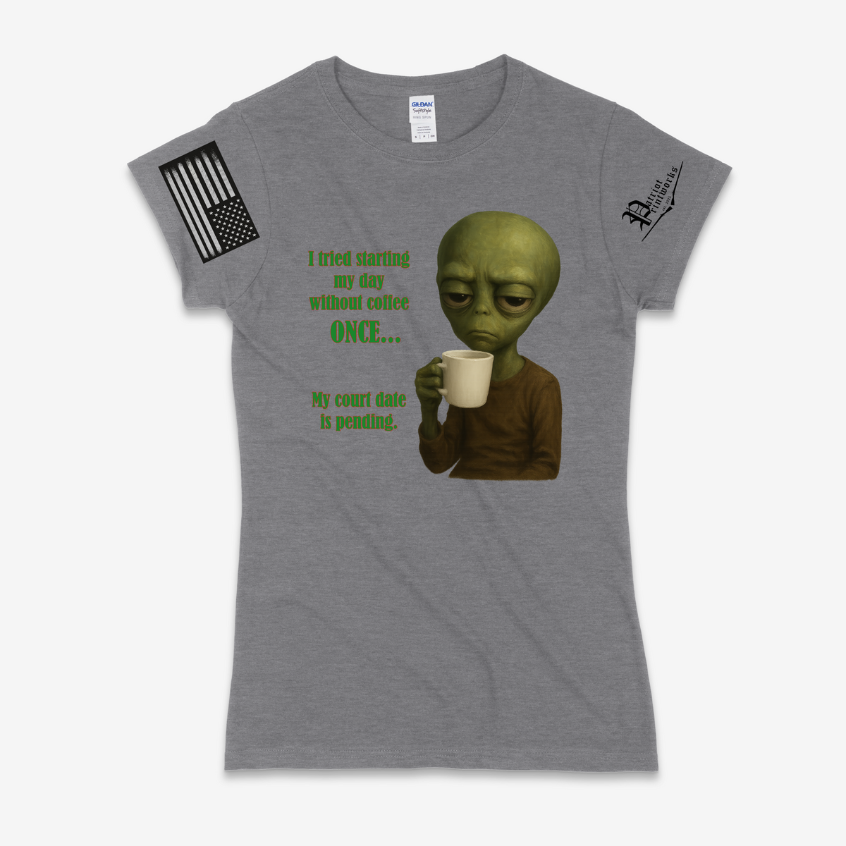 Court Date Pending Ladies T-Shirt