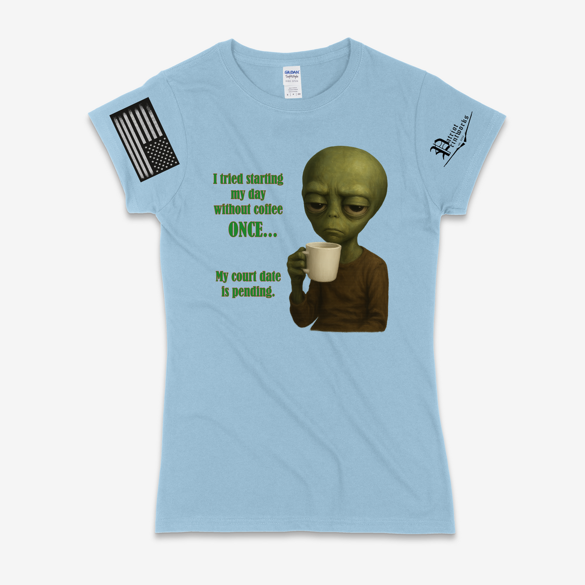 Court Date Pending Ladies T-Shirt