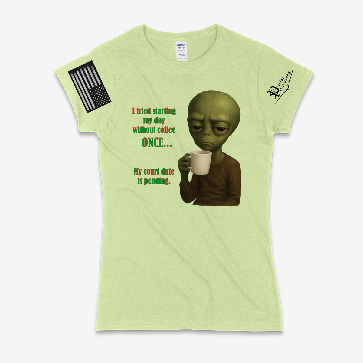 Court Date Pending Ladies T-Shirt