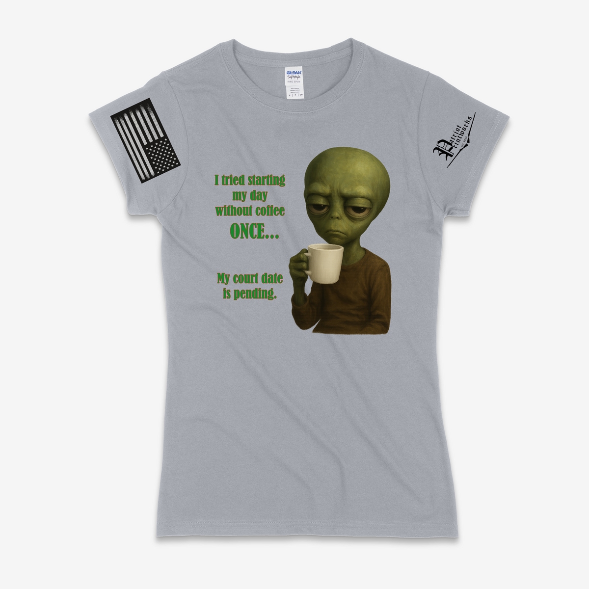 Court Date Pending Ladies T-Shirt