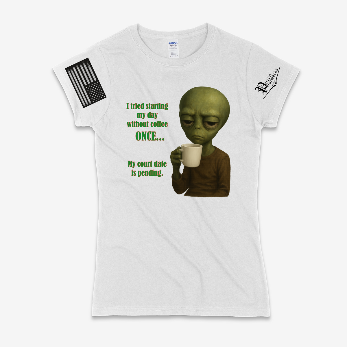 Court Date Pending Ladies T-Shirt