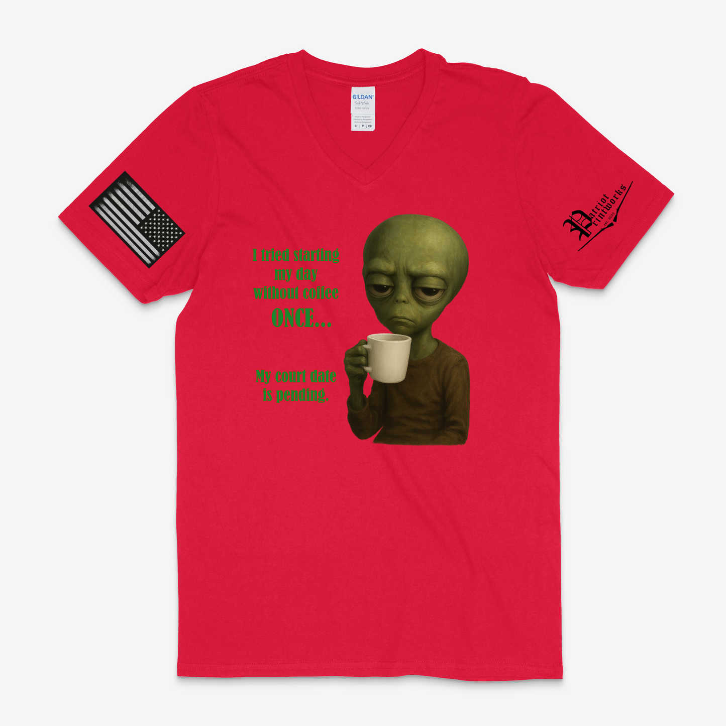 Court Date Pending V-Neck T-Shirt